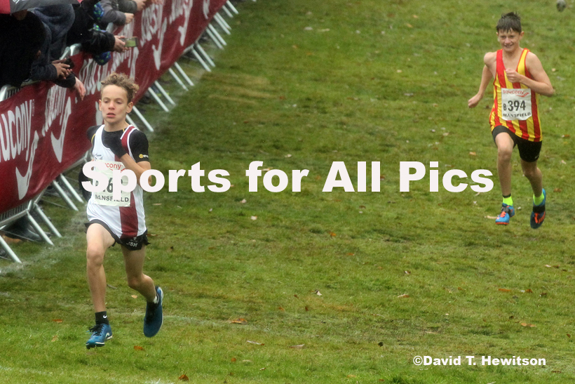 Boys under-13s, National Cross Country Relay Champs., Berry Hill Park, Mansfield.  Photo: David T. Hewitson/Sports for All Pics